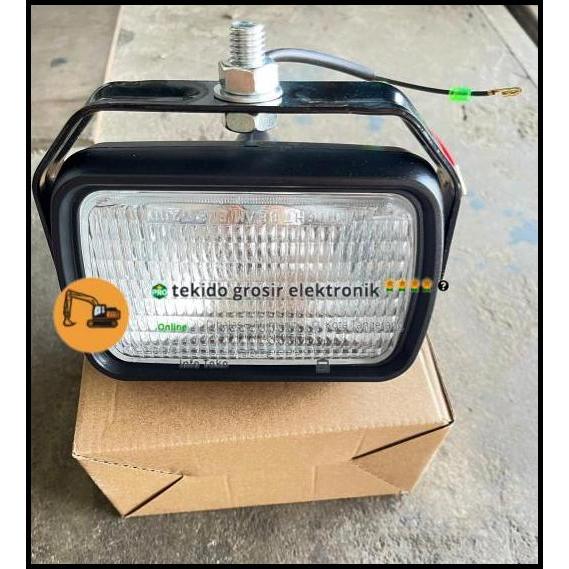 GRATIS ONGKIR LAMPU SOROT SK200-8 KOBELCO YT80S00002F1 / FOG LAMP SK200 12V 24V