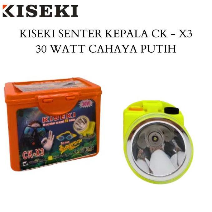 Sale Kiseki Senter Kepala Selam 20 & 30 Watt Senter Kepala Selam Free Kacamata Renang