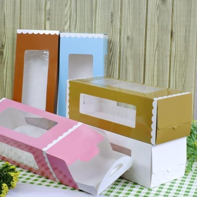 Box Bolu Gulung 25*12*10cm