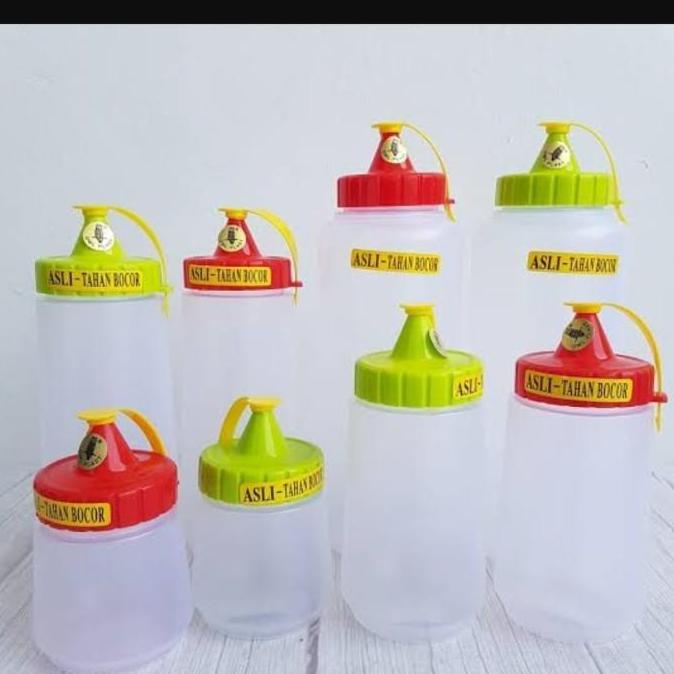 Botol Kecap Owl 200 ML| Botol Saos Sambal Kecil | Botol Sambal Plastik