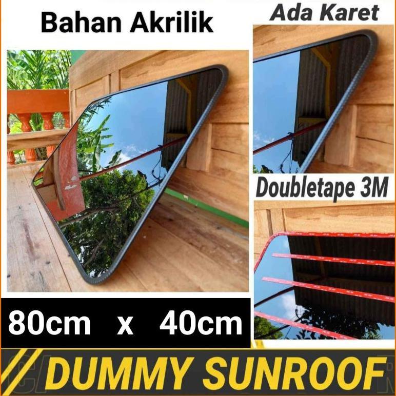 SUNROOF VARIASI MOBIL SIZE 80 X 40 CM | Avanza | Xenia | Agya | Ayla | Brio | Jazz | Sigra | Calya |