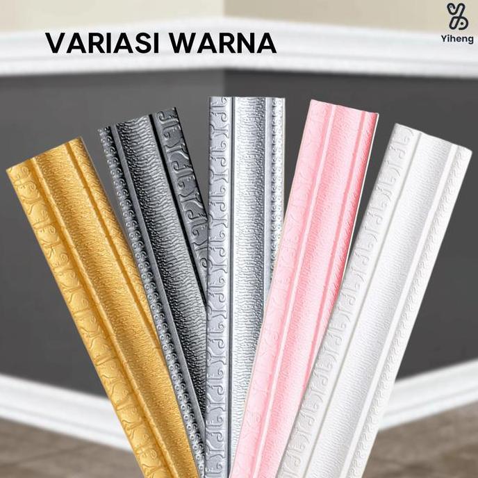 Wall Border List Border Foam 2.3M Border List Wallpaper Plafon Wallpaper Dinding List Dinding 3D YH1