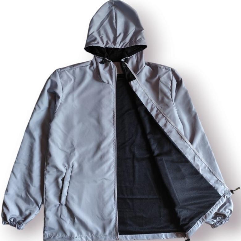 hot deals [bestseller]jaket running polos unisex casualoutfit/jaket parasut polos jumbo pria wanita 