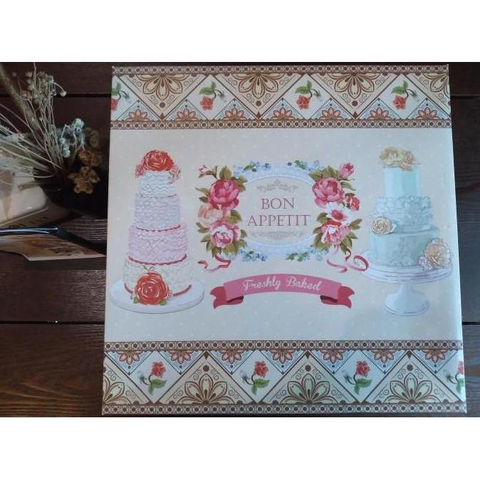 Cake Box Kotak Kue Dus Tart Kemasan Kue Ukuran 40 x 40 x 20 cm kardus
