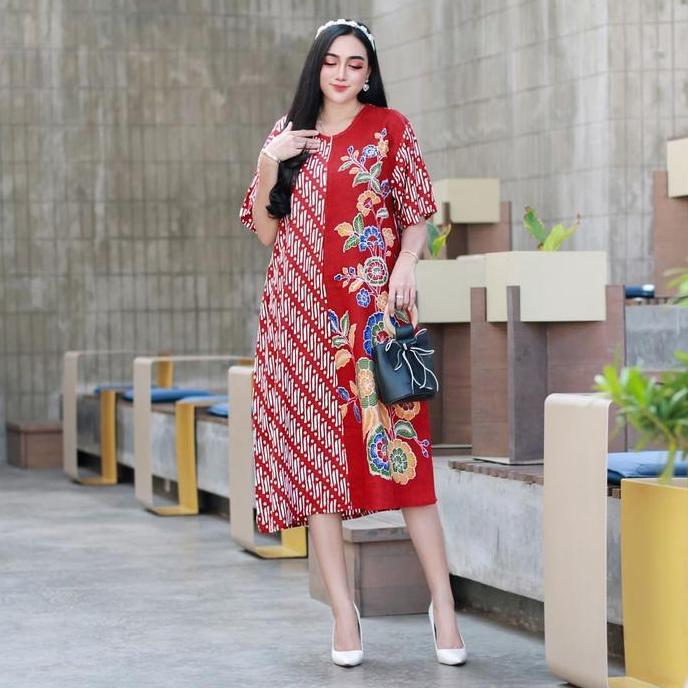 (LS) [Djuragan Daster] Daster PARANG KECIL PREMIUM QUALITY Original Alesha Batik daster  branded mam