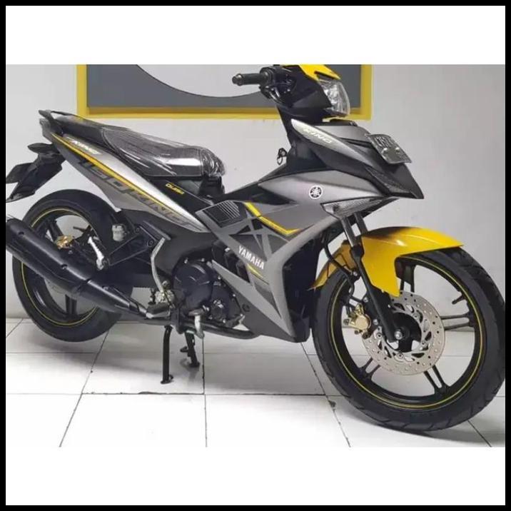 GRATIS ONGKIR (ORI) STRIPING YAMAHA MX KING 150 2017 2018 GREY KUNING