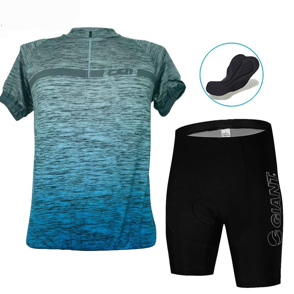 bestpromo jersey sepeda dan celana sepeda set polos ccn roadbike unisex