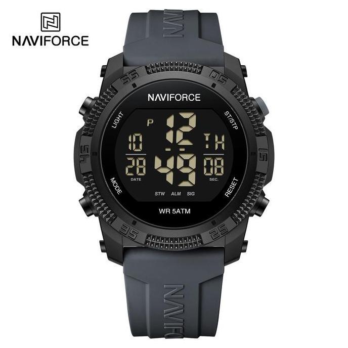 Jam Tangan Pria Digital Navi Force Original Tahan Air