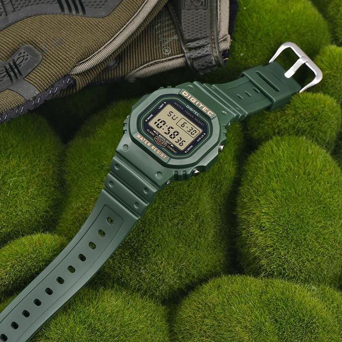 Digitec DG-6024T - Jam Tangan Pria - Digital Rubber Original