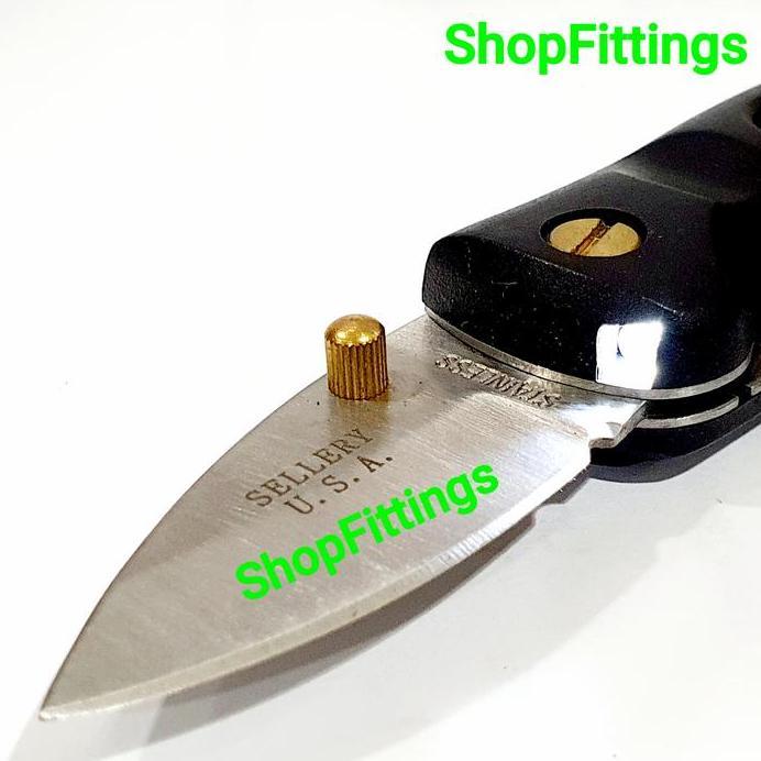 Ready stock SELLERY 88 710 Mini Pocket Folding Knife Pisau Lipat Saku Serbaguna