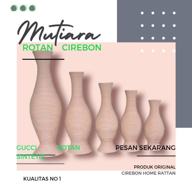 guci vas rotan sintetis