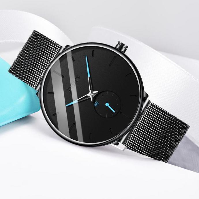 BIDEN jam tangan pria wanita fashion sport waterproof bisnis Jam Tangan Cowok
