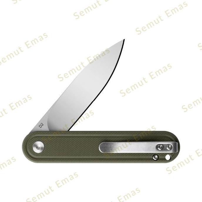 Ready stock Olitans AL-G040 D2 EDC Folding Knife G10 Handle