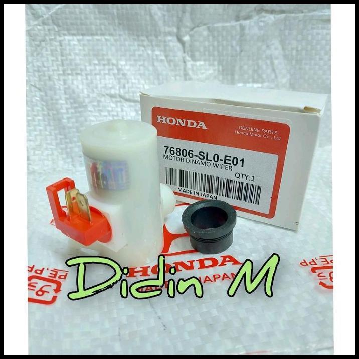 TERBARU MOTOR DINAMO AIR WIPER WASHER PUMP HONDA JAZZ ISI VTEC 2003-2008 ORI 