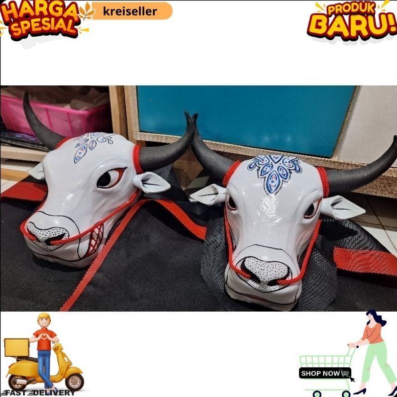 Top Today Mainan Bantengan Mberot Putih /Mainan Anak Anak Bantengan Bantengan Mberot Krs
