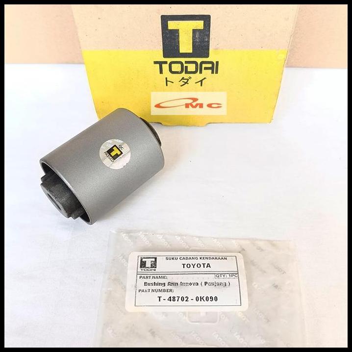 TERLARIS KARET BUSH BUSHING BOSH ARM BAWAH BELAKANG BESAR TOYOTA FORTUNER 48702-0K090-TD 