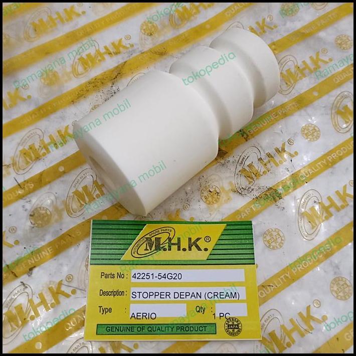 TERLARIS STOPPER STOPER DEPAN BOOT SHOCK BUMPER BEMPER( CREAM )  AERIO RH415 