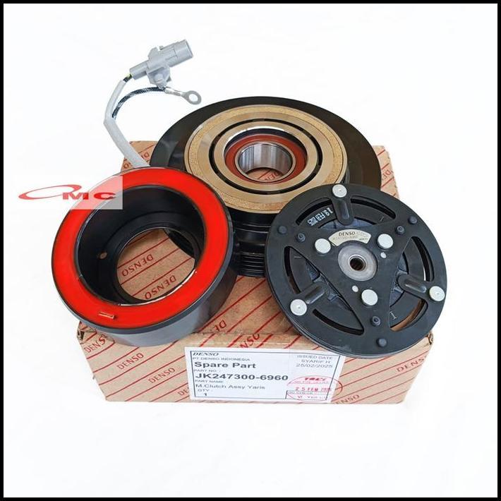 BEST DEAL MAGNET CLUTCH AC YARIS NEW VIOS ORIGINAL DENSO JK247300-6960 / 247300-6960 MAGNETIC MAGNIT