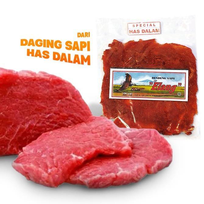 ravelahilss - dendeng sapi kering has dalam cap elang asli boyolali 25 gr