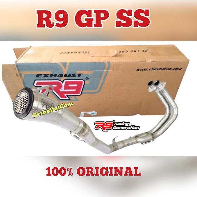 Promo KNALPOT R9 GP TITANIUM SS STAINLESS NINJA 250 Fi NEW OLD  R25 MT25 CBR 250RR CBR 250 RR ORIGIN