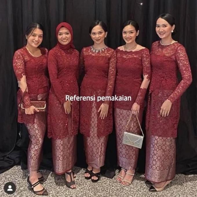 Rok songket // rok lilit songket siap pakai // rok bridesmaid // bawahan kebaya // Kain songket tenu