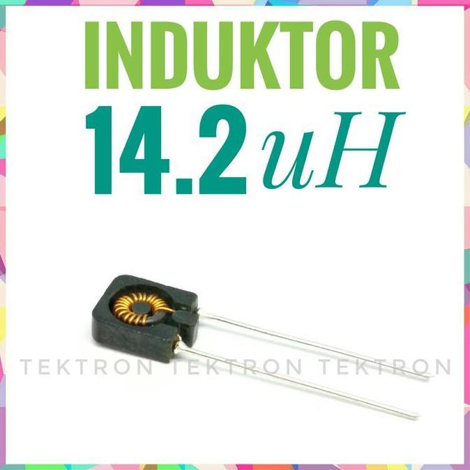 (1) Induktor 14.2uH, inductor, rfc tek70n
