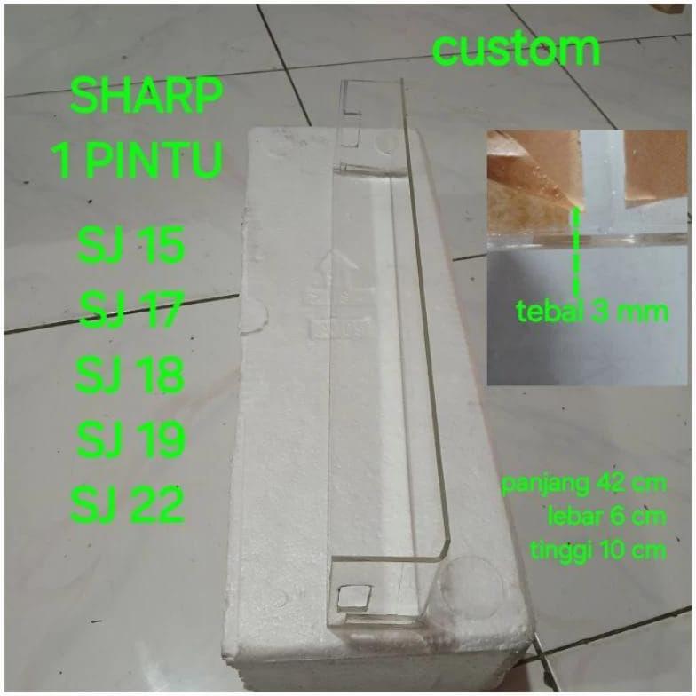 Ready RAK KULKAS/RAK BOTOL/rak bagian pintu kulkas SHARP 1 pintu.