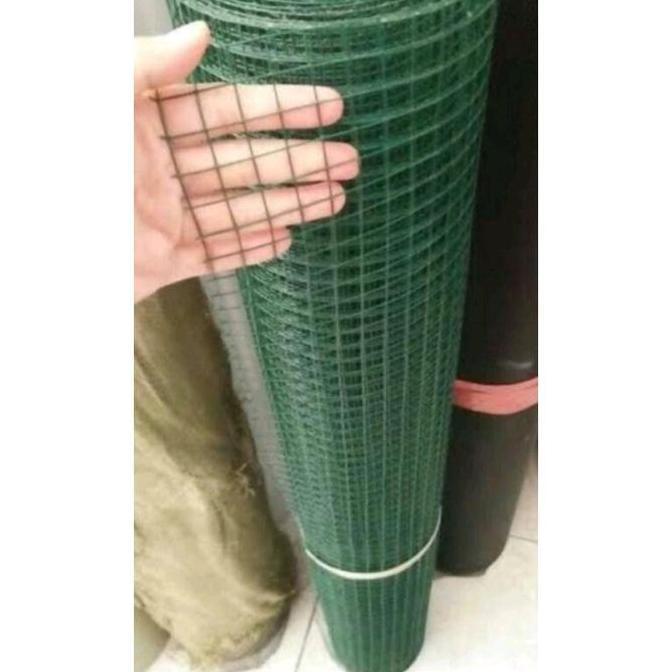 KAWAT LOKET PVC HIJAU 1/2"90cm