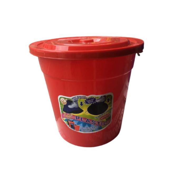Ready Ember Tong Gentong Air 30 Liter Dengan Tutup Plastik LG