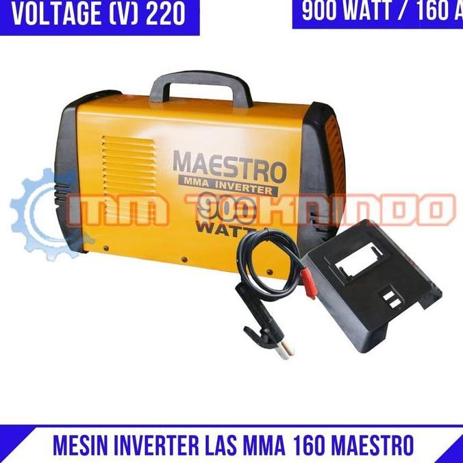 Spesial Maestro - Mesin Las Inverter Mma 160 Ampere - 900 Watt