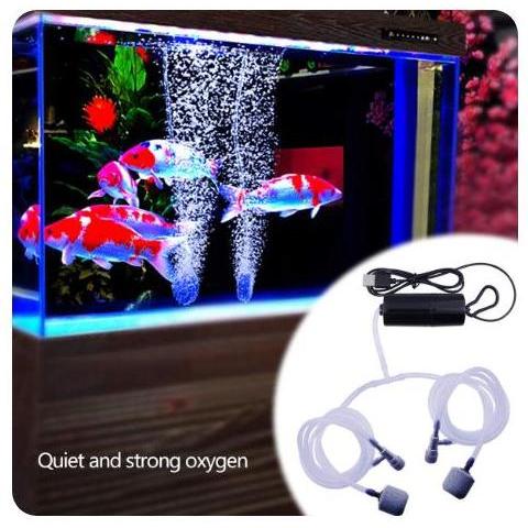 Mini Airpump Aerator mesin Pompa Udara USB Powerbank portable pancing