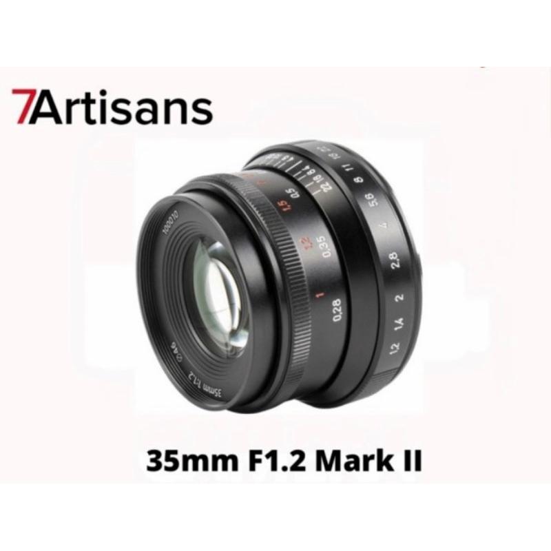 Lensa 7Artisans  35Mm F1.2 Mark Ii For Canon Fuji Sony / 7Artisans 35Mm F1.2 Ii For Canon Sony Fuji