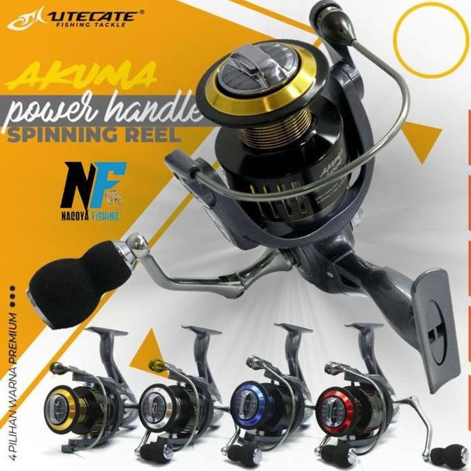 Reel Utecate Akuma Ukuran Lengkap 1000 sd 6000 power handle murah