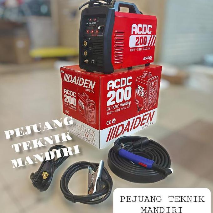 Miliki Mesin Las Argon Daiden Tig 200 Ac/Dc Daiden Tig 200 Ac Dc Daiden Acdc