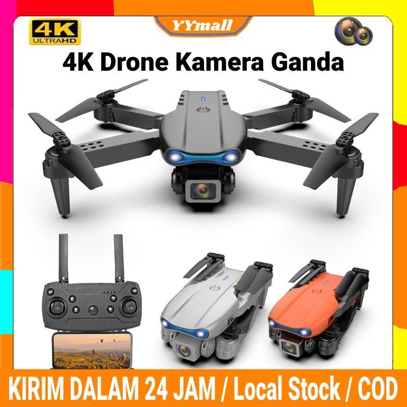 Cod4K Drone Kamera Ganda Drone Kamera Drone E99 Drone E88 Dengan Kamera Hd Drone Kamera Jarak Jauh W