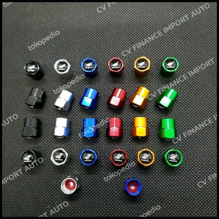 GRATIS ONGKIR PENUTUP TUTUP PENTIL MOTOR BAN HONDA MOTOR TYRE WHEEL VALVE CAP UNIVER 