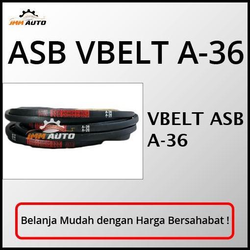 DISKON VAN BELT / V BELT / FAN BELT VBELT ASB A36 A-36 A 36 