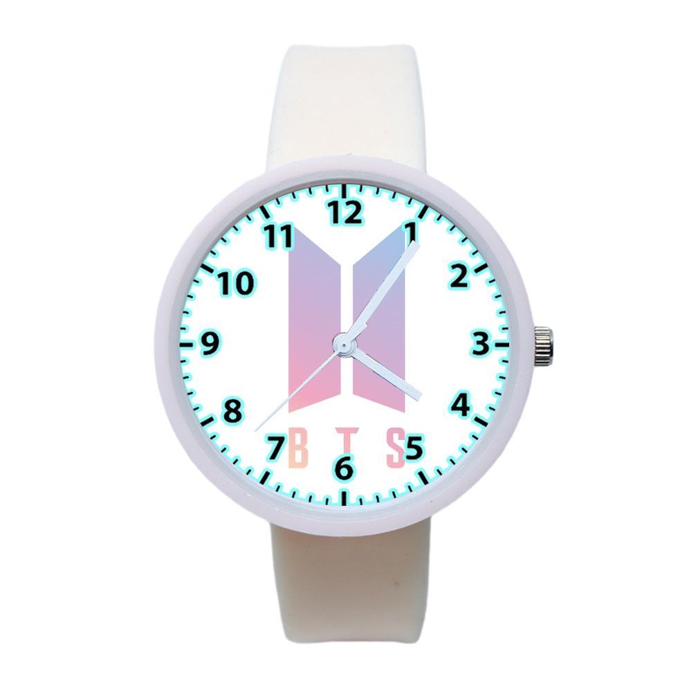 Jam Tangan Anak Lucu Fashion Karakter BTS Banyak Varian Warna