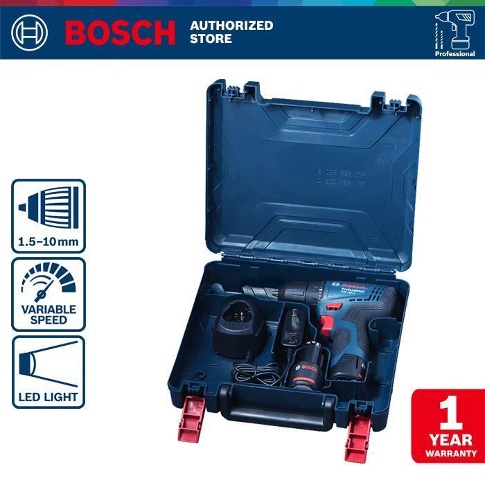 Bosch Cordless Drill Screwdriver / Bor Obeng Baterai 12Volt GSR 120-Li