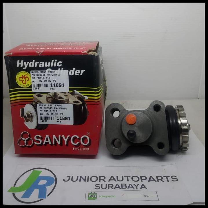 TERLARIS MASTER REM DEPAN MITSUBISHI FM516/517 SANYCO TAIWAN ASLI 