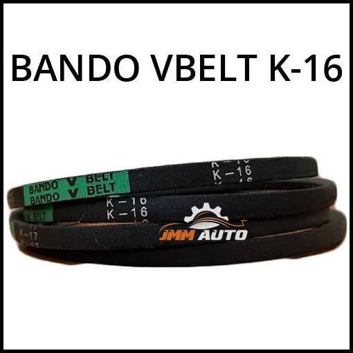 HOT DEAL VAN BELT / FAN BELT BANDO GREEN SEAL K 16 / K16 / K-16 VBELT BANDO 