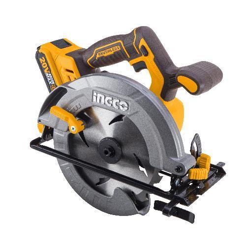 P20S Gergaji Potong Kayu 20V INGCO CSLI1651 Cordless Circular Saw