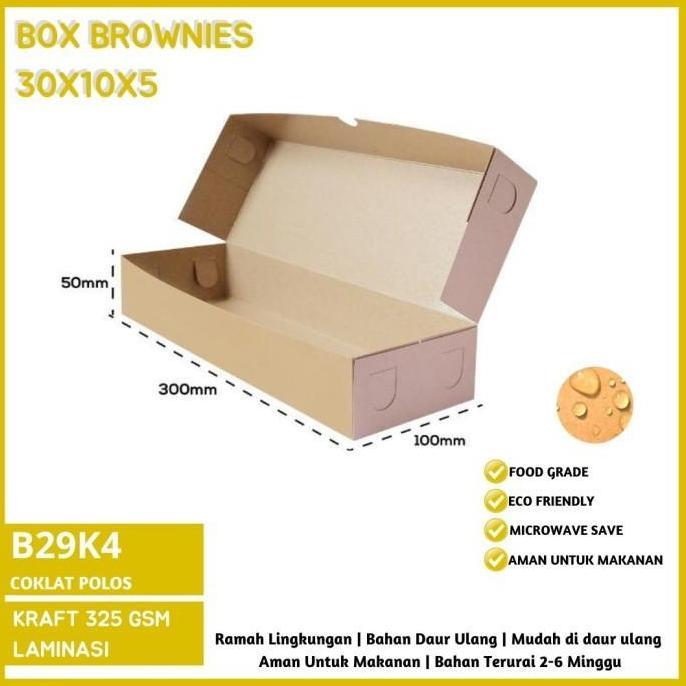 Box Brownies 30x10 Dus Brownies 30x10 (B29K4)