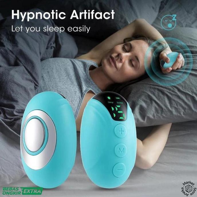 DJANTIIEE - ALAT BANTU TIDUR GENGGAM SLEEP AID PALM CALMER LOW FREQUENCY PULSE