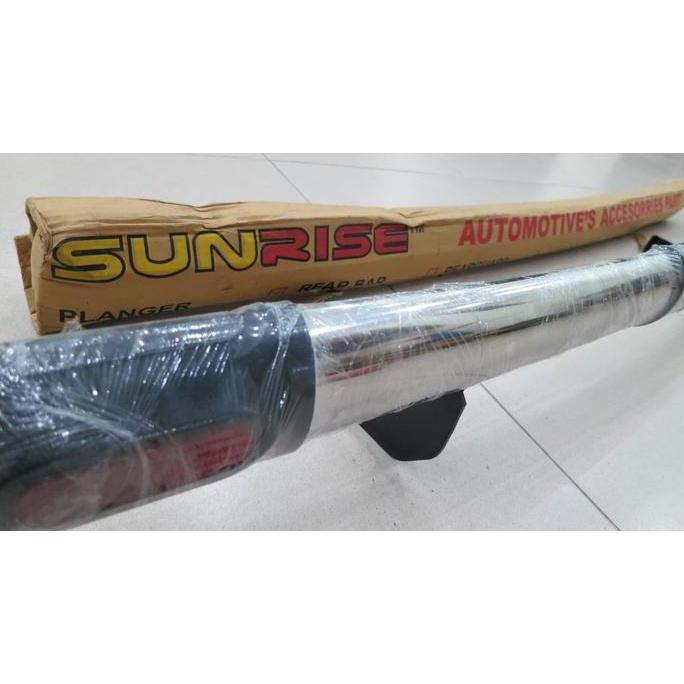 Promo BEMPER BELAKANG AVANZA / XENIA 2004-2018 STAINLESS OVAL REFLEKTOR Diskon