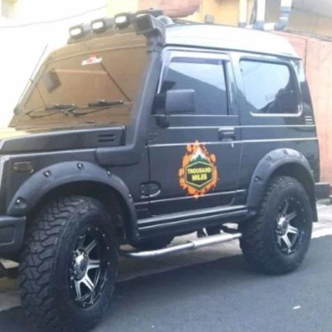 Over Fender Jimny Katana Model Bulat Original Dan Terpercaya