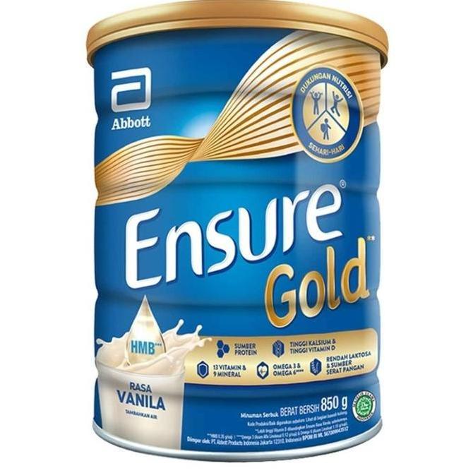 Mlkiron- Ensure Gold Rasa Vanilla 850Gr - Vanila - Susu - Milk - Susu Lansia