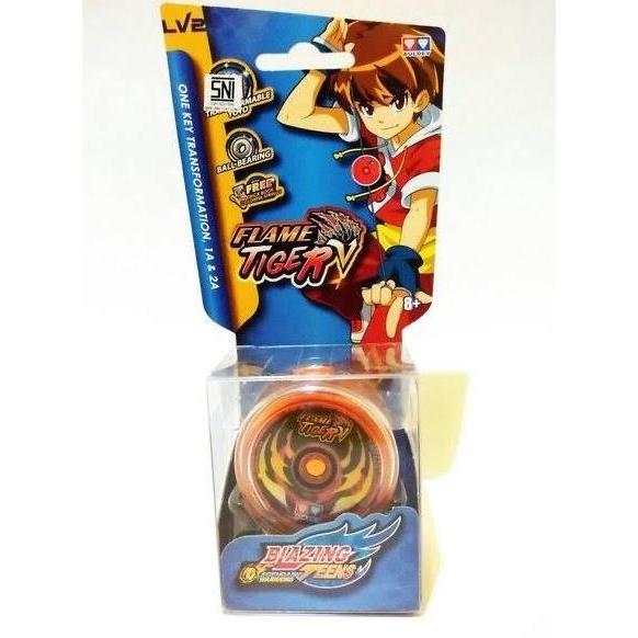 Upupup- Yoyo Auldey Original Blazing Teens Flame Tiger V Type Iron Loong Harga Promo