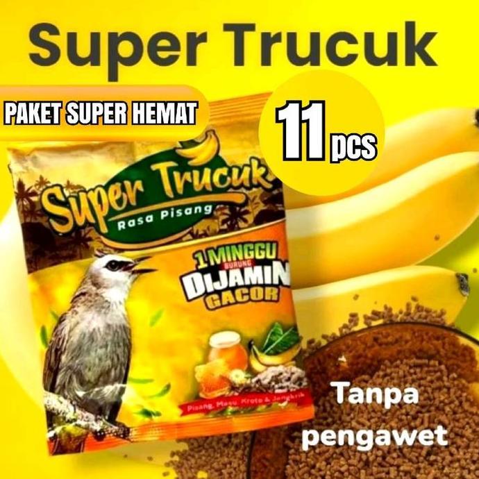 Kicaudor- Pakan  Trucuk   Nutrisi Tinggi  Voer Pur Burung Trucuk