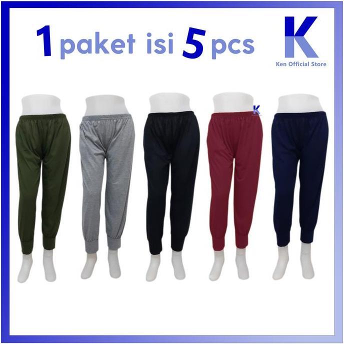 Paket isi 5 pcs Celana Aladin / Celamis Aladin / Celana Inner Gamis Aladin / Celana Dalaman Gamis Al